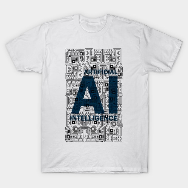 Artificial Intelligence - AI T-Shirt by Bohnenkern